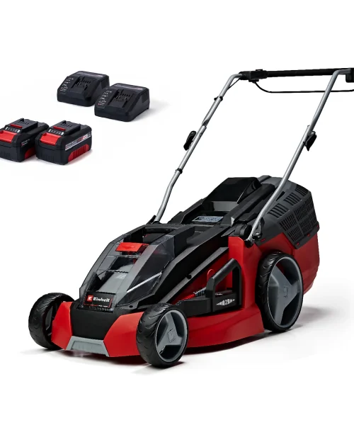 Einhell 43cm Cordless Lawn Mower 36V With Battery And Charger Rotary Lawnmower 63L GE-CM 43 Li M Kit PXC Power X-Change