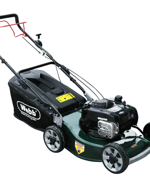 Webb Supreme WER19ALSP 48cm (19″) Petrol Self Aluminium Deck Propelled Rotary Lawnmower